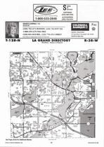 Le Grand Township, Garfield, Alexandria, Lake Louise, Lobster Lake, Directory Map, Douglas County 2006